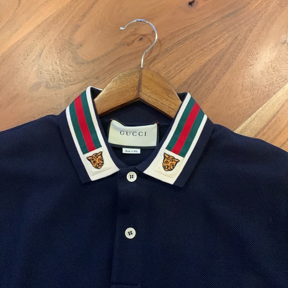 🙌 Used like new Men’s Gucci polo size M - Picture 4 of 11